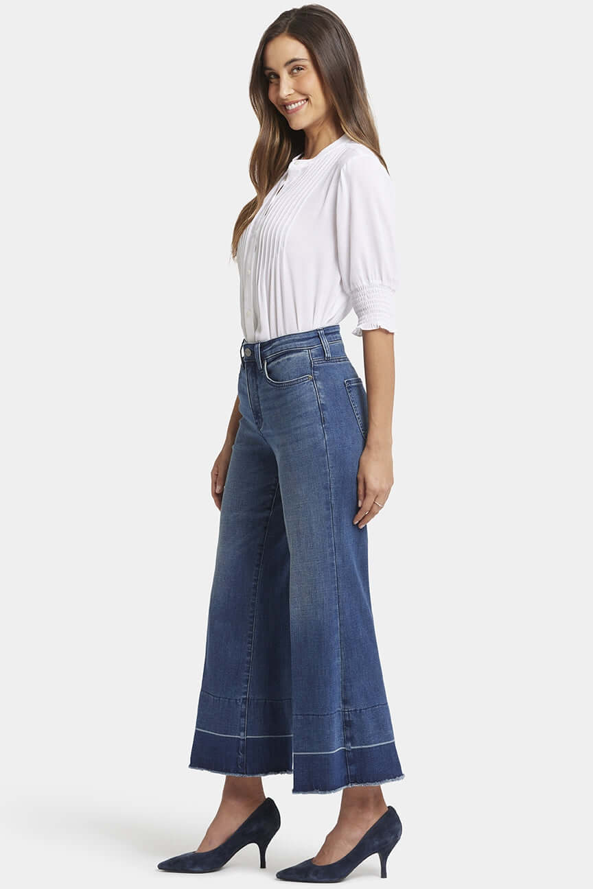 Mia Palazzo Ankle | Stone Bridge | Pants | NYDJ