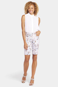 Briella Short Floral Print Premium Denim | Becca Bouquet | Shorts | NYDJ
