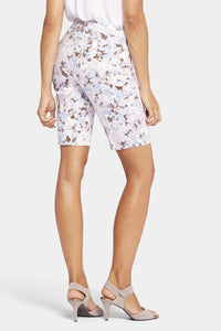 Briella Short Floral Print Premium Denim | Becca Bouquet | Shorts | NYDJ