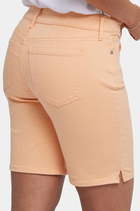 Ella Denim Short | Apricot Nectar | Shorts | NYDJ