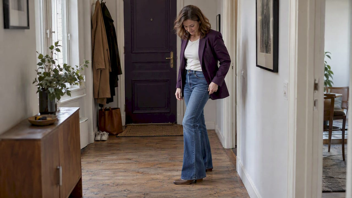Flare Jeans kombinieren: Die Styling-Formel für schmeichelhafte Looks - NYDJ