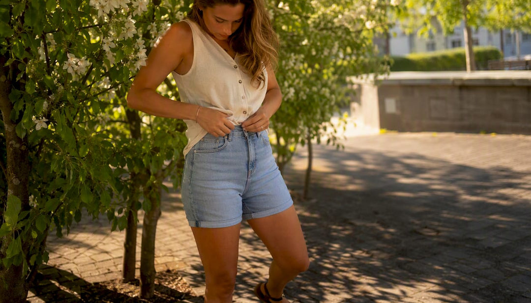 Jeans Shorts stylen: 12 Outfit-Ideen für Damen 2026 - NYDJ