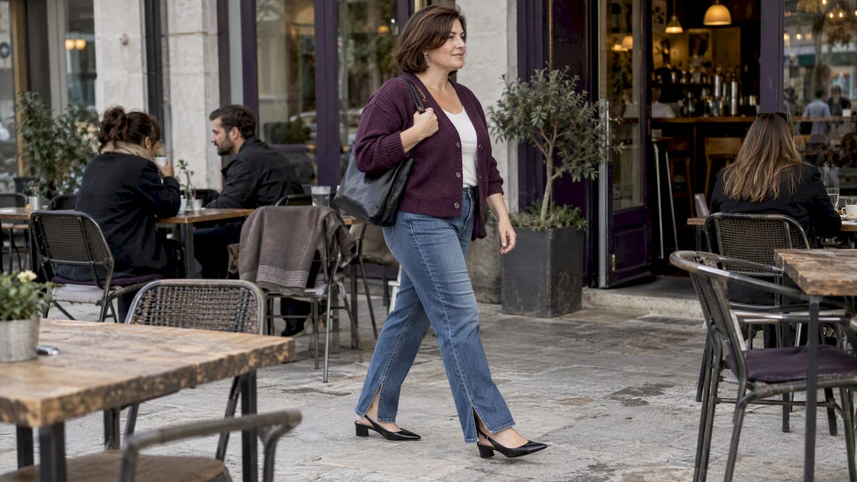 Split Hem Jeans kombinieren: Outfits, Schuhe und Regeln für 2026 - NYDJ