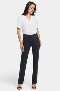 Slim Trouser | Charcoal Heather | Pants | NYDJ