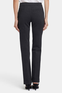 Slim Trouser | Charcoal Heather | Pants | NYDJ