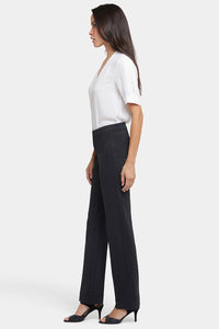 Slim Trouser | Charcoal Heather | Pants | NYDJ