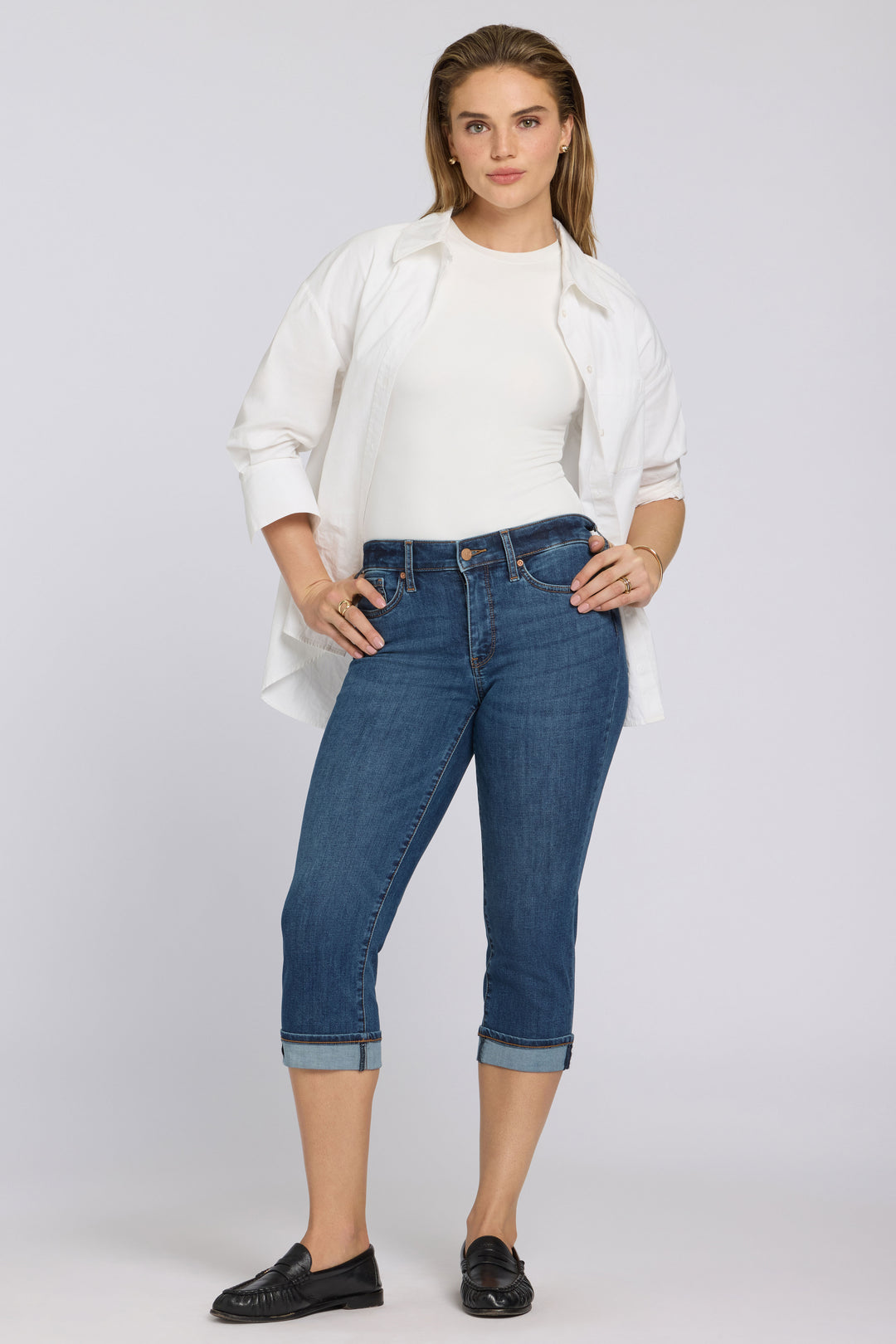 Marilyn Straight Crop Jeans In Cool Embrace® Denim | Sunset Villa | Pants | NYDJ