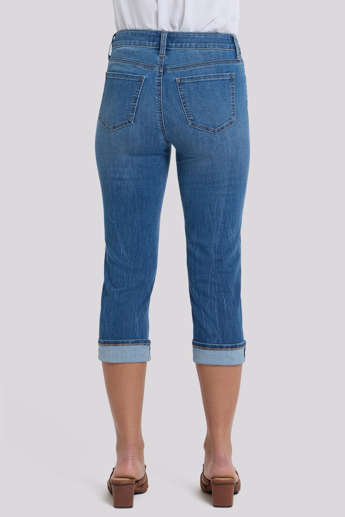 Marilyn Straight Crop Jeans In Cool Embrace® Denim | Wild River | Pants | NYDJ