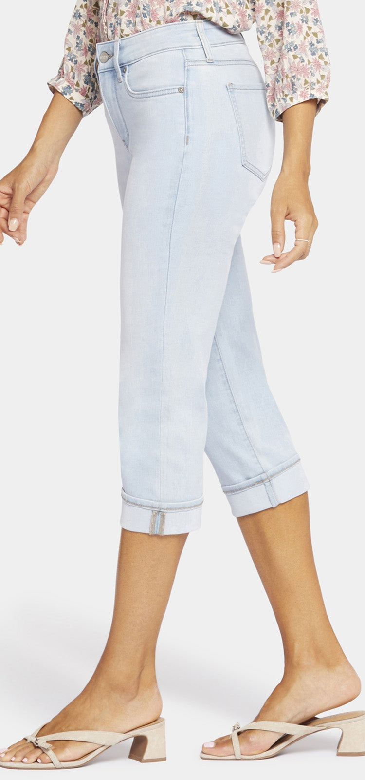 Marilyn Crop Cuff Jeans Cool Embrace® Denim | Brightside | Pants | NYDJ
