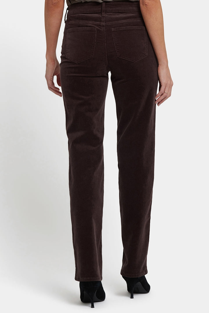Marilyn Straight Corduroy Pants | Bitter Chocolate