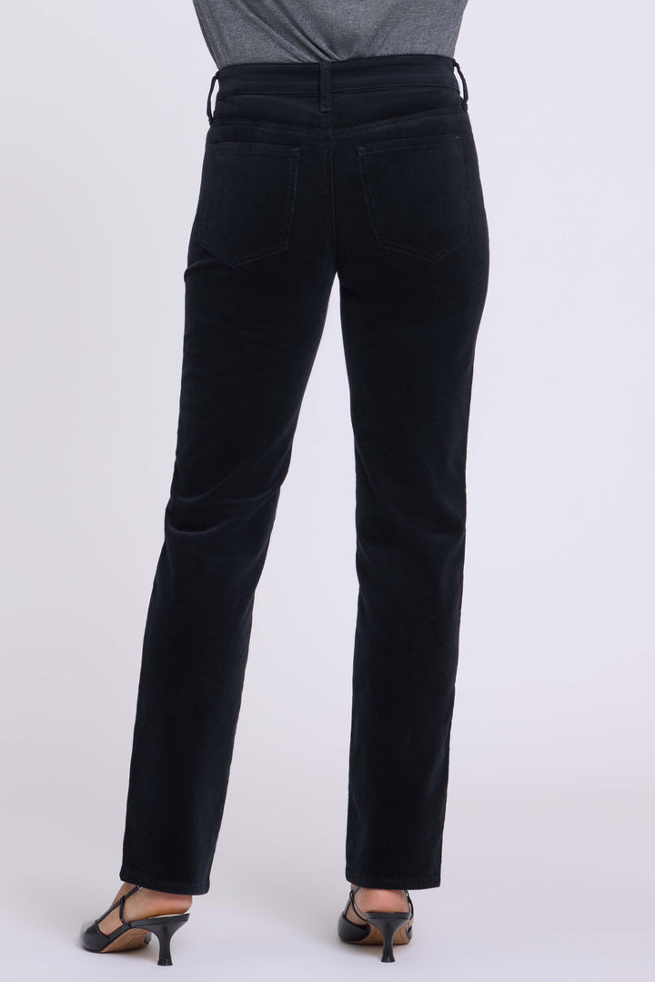 Marilyn Straight Corduroy Pants | Black