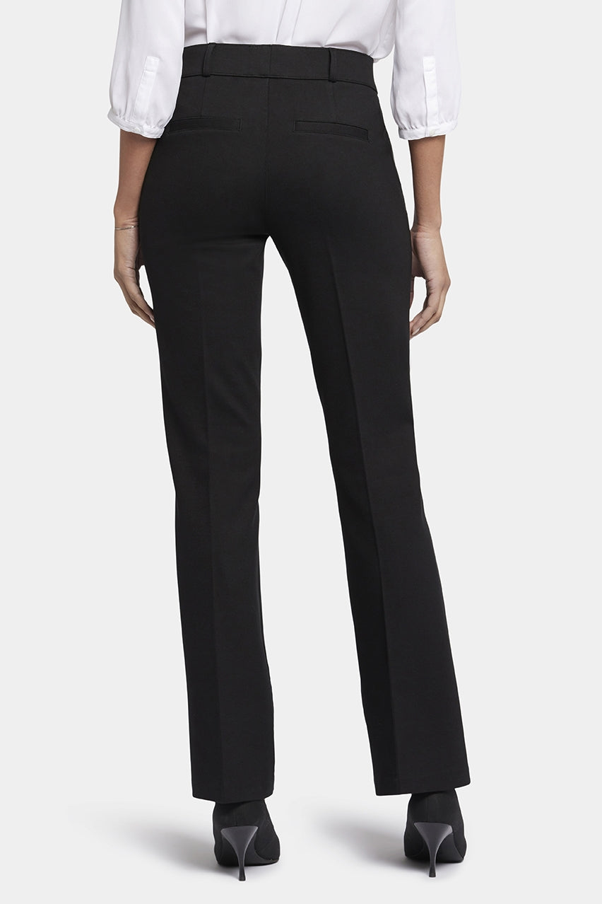 Pull-On Flared Sculpt-Her™ Trouser | Black