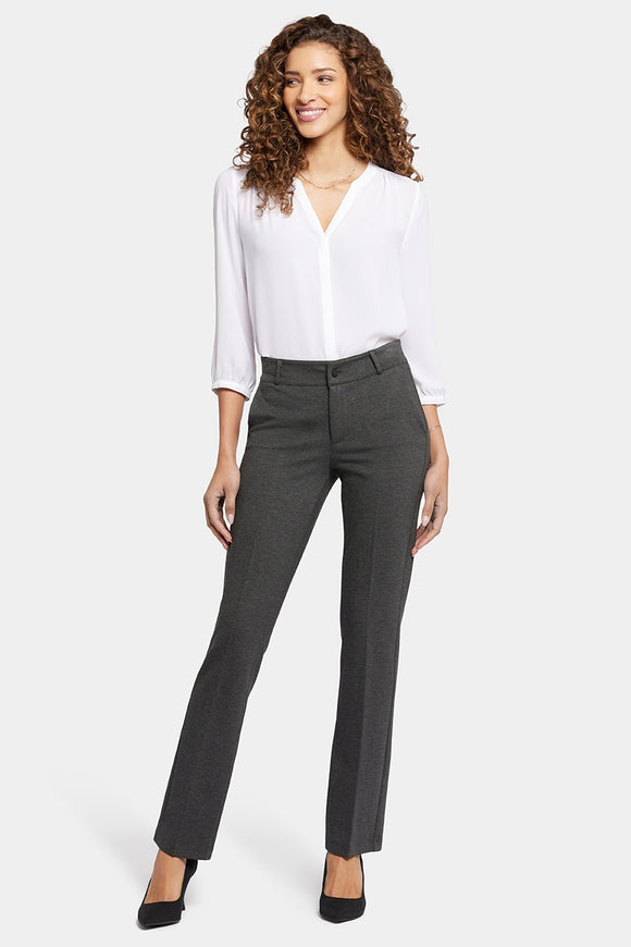 Classic Sculpt-Her™ Trouser Black | Charcoal Heather | Pants | NYDJ