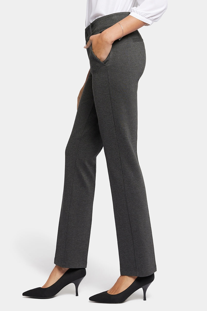 Classic Sculpt-Her™ Trouser Black | Charcoal Heather | Pants | NYDJ