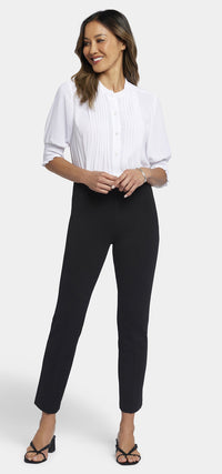 Pull-On Slim Ankle Trouser Pants Sculpt-Her™ Collection | Black | Pants | NYDJ