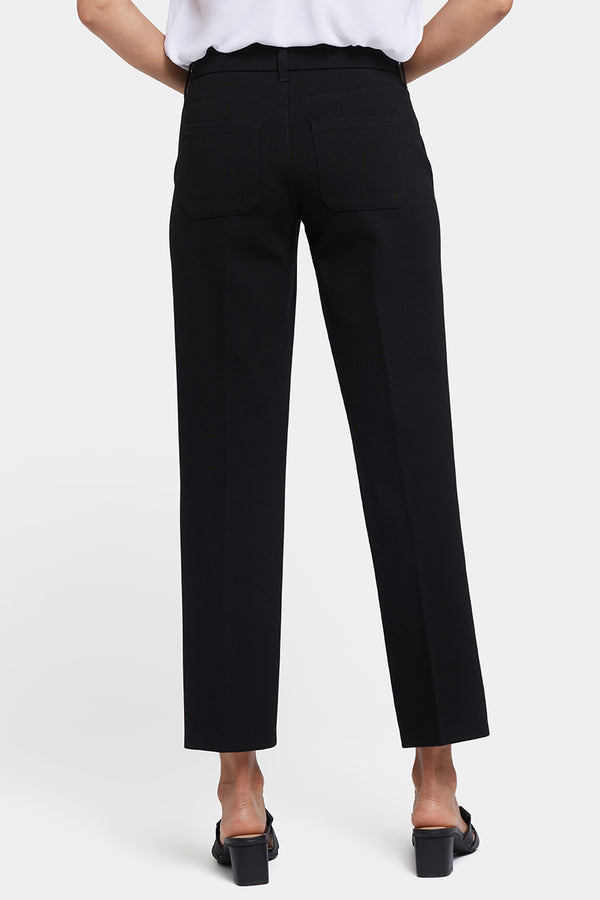 Straight Leg Trouser | Black | Pants | NYDJ