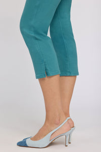 Chloe Capri Jeans In Cool Embrace® Denim | Harbor Blue | Denim | NYDJ