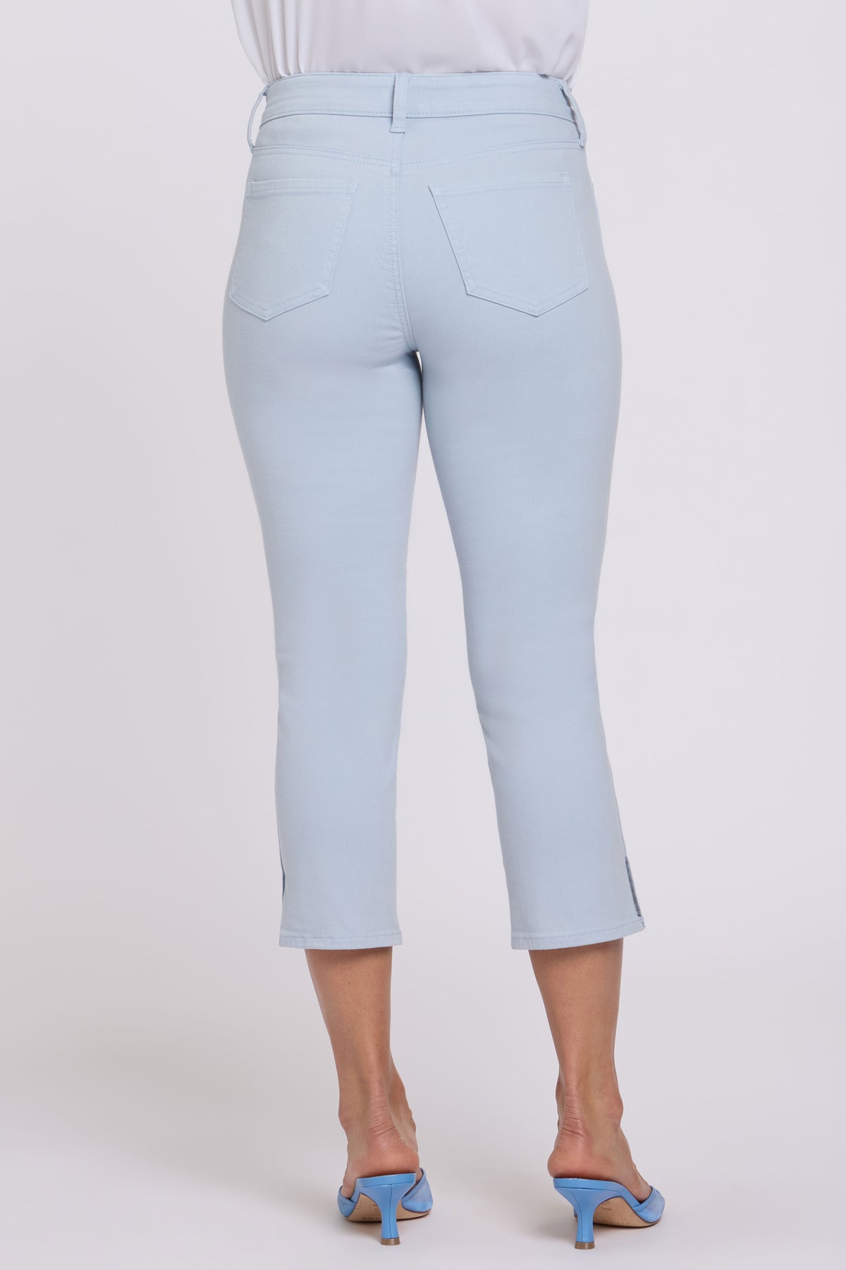 Chloe Capri Jeans In Cool Embrace® Denim | Blue Clover | Denim | NYDJ
