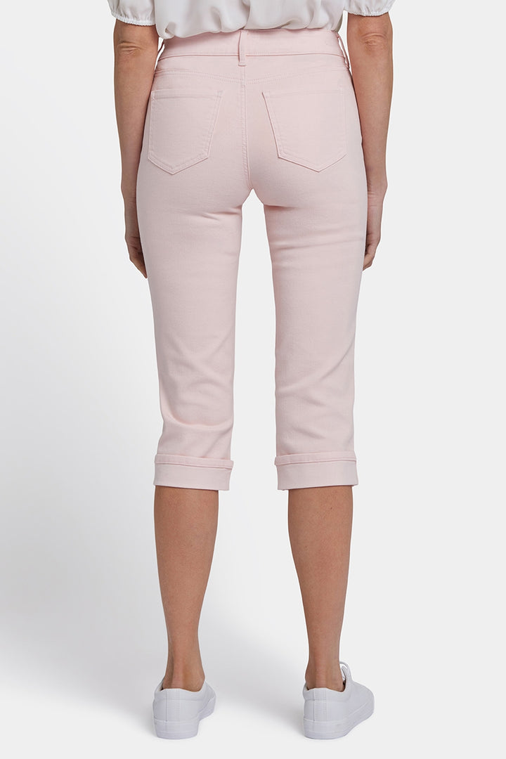 Marilyn Straight Crop Jeans En Cool Embrace® Denim | Crystal Pink