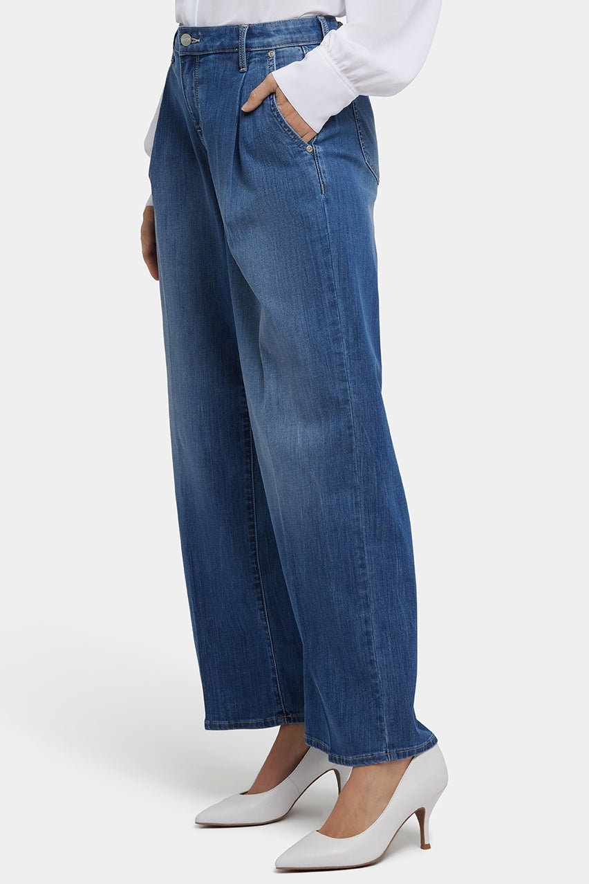 Teresa Wide Leg Jeans | Romantic Indigo | Pants | NYDJ
