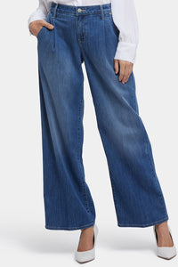 Teresa Wide Leg Jeans | Romantic Indigo | Pants | NYDJ