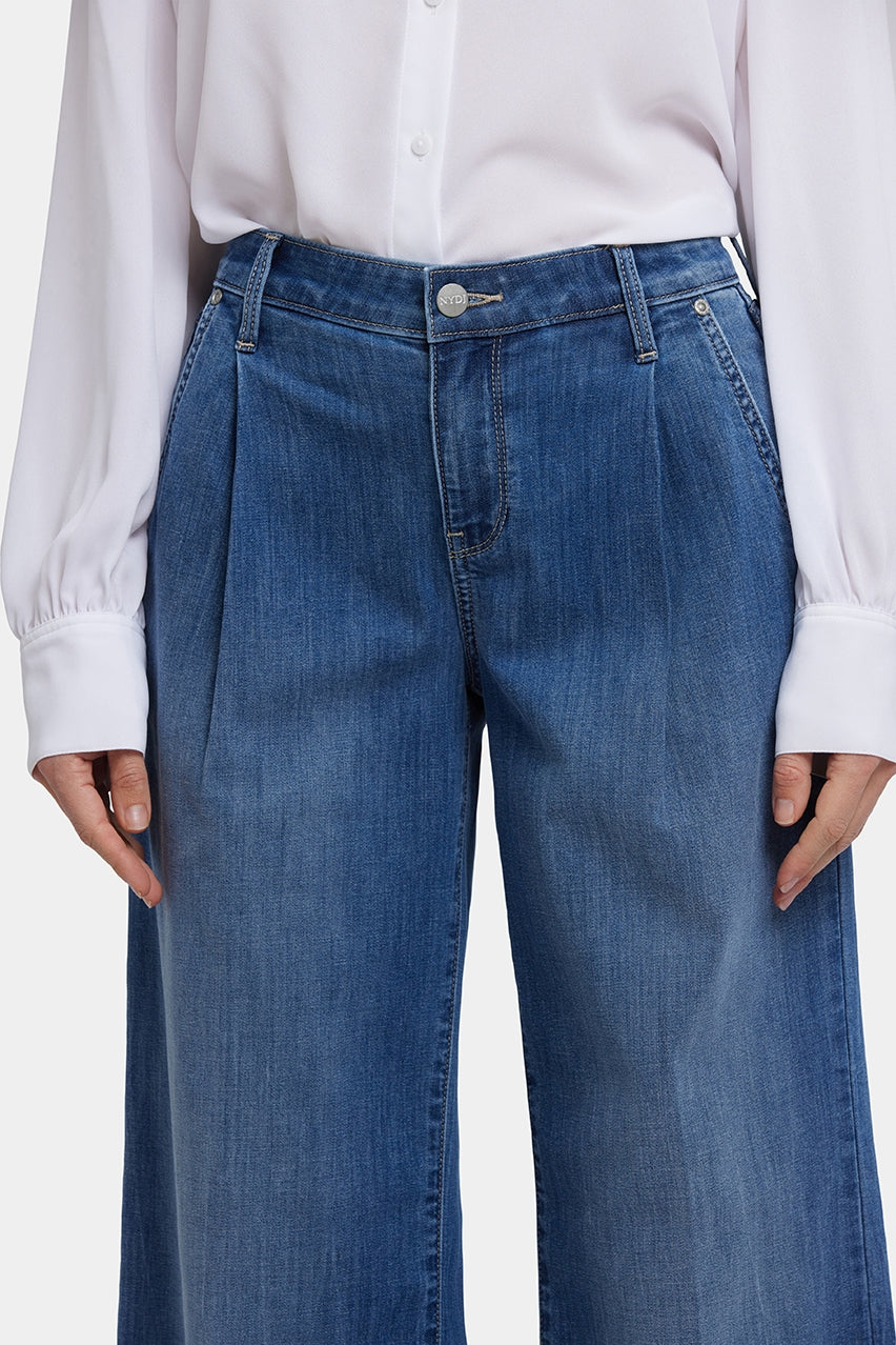 Teresa Wide Leg Jeans | Romantic Indigo | Pants | NYDJ