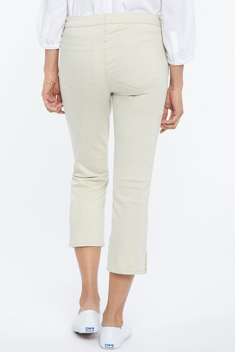 Chloe Capri Jeans With Side Slits | Feather | Pants | NYDJ