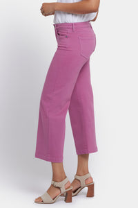 Teresa Wide Leg Ankle Jeans | Red Violet | Pants | NYDJ