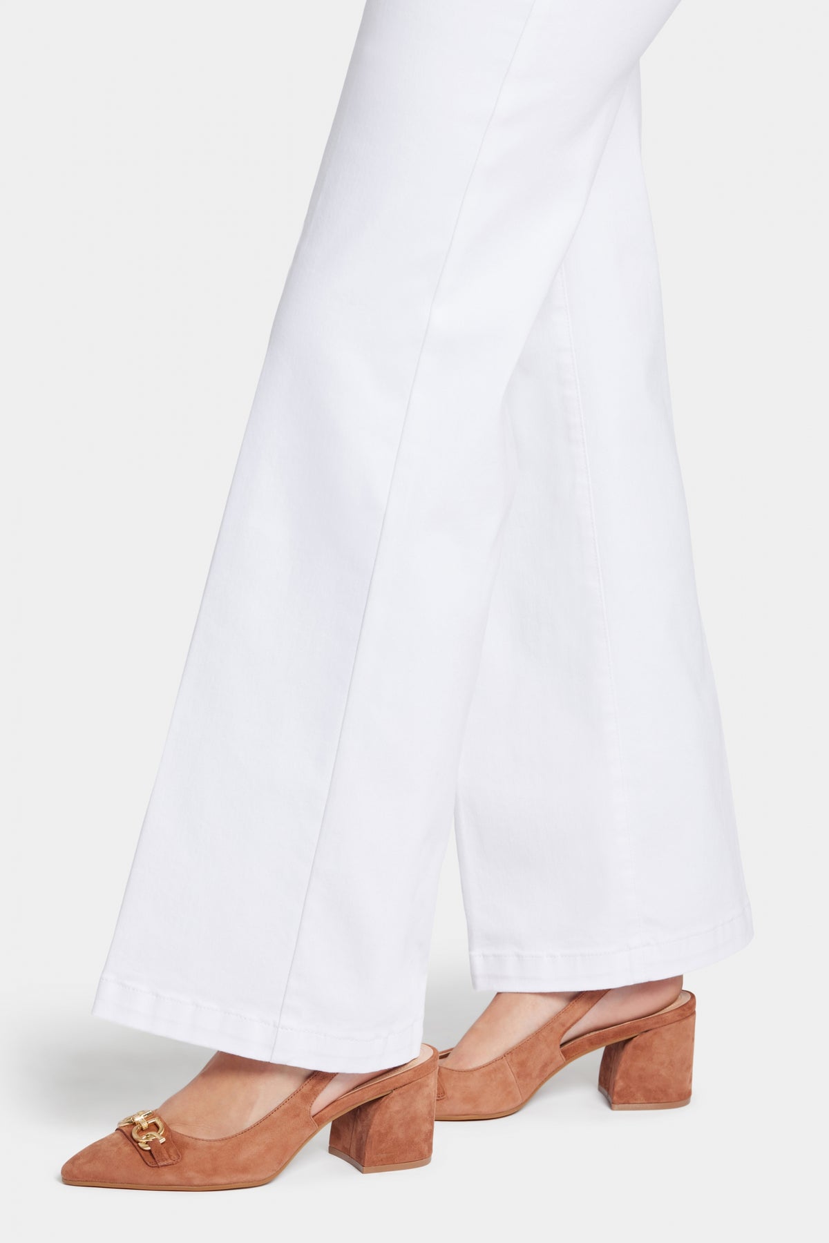 Teresa Wide Leg Jeans | Optic White | Pants | NYDJ