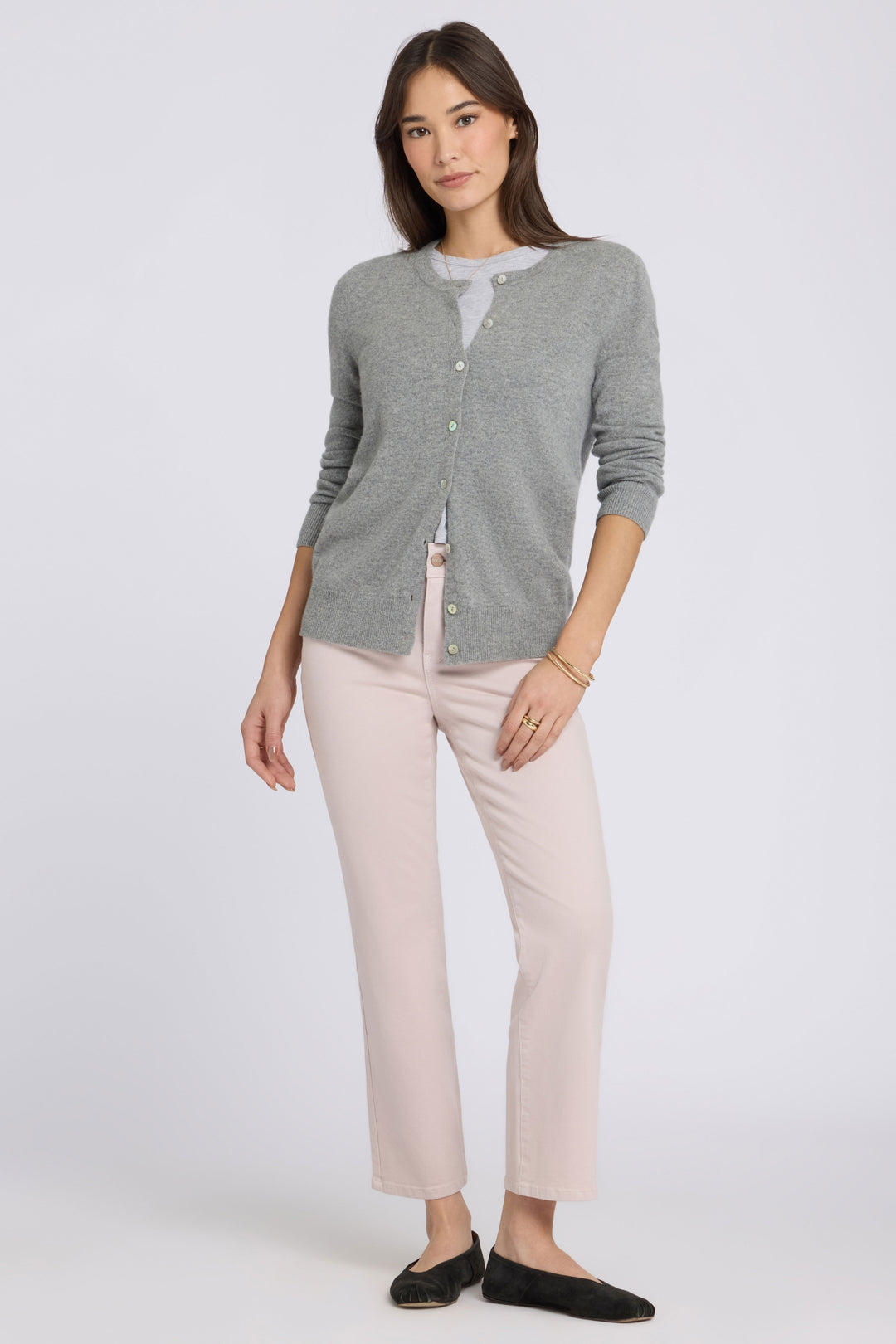 Marilyn Straight Ankle Jeans | Rock Flower | Denim | NYDJ