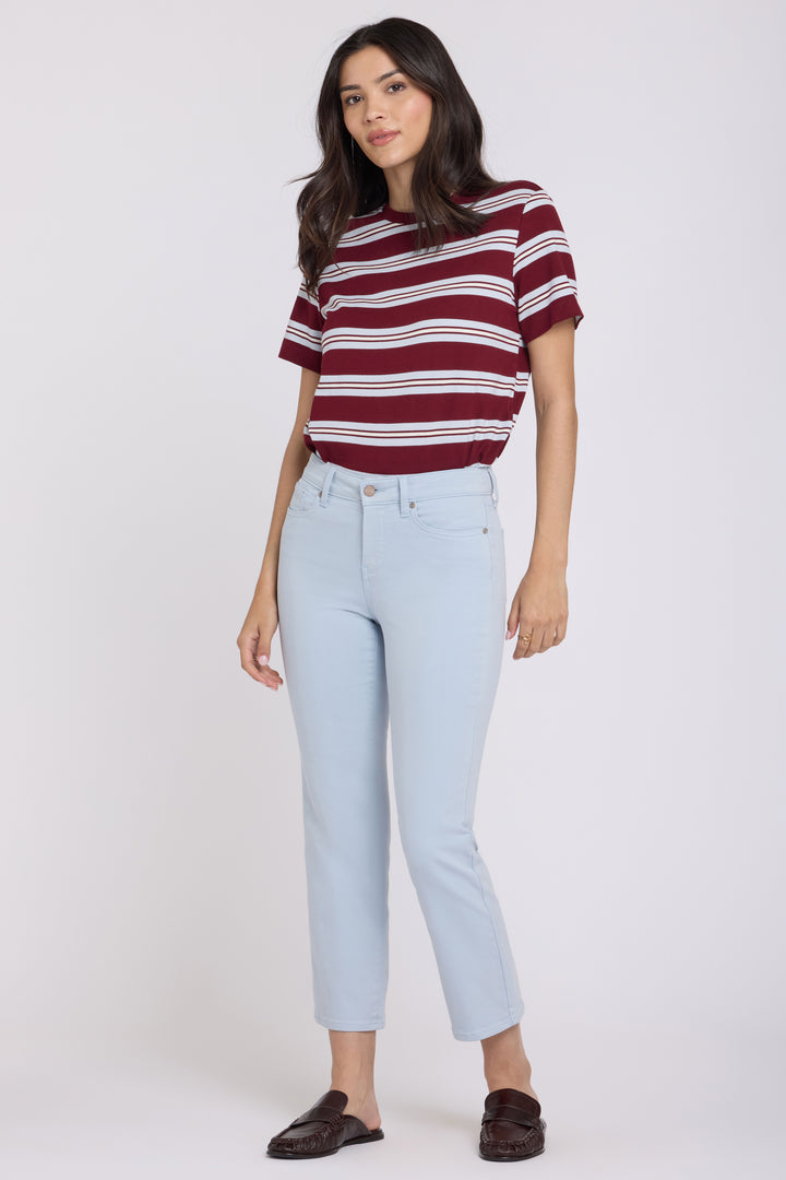 Marilyn Straight Ankle Jeans | Blue Clover | Denim | NYDJ