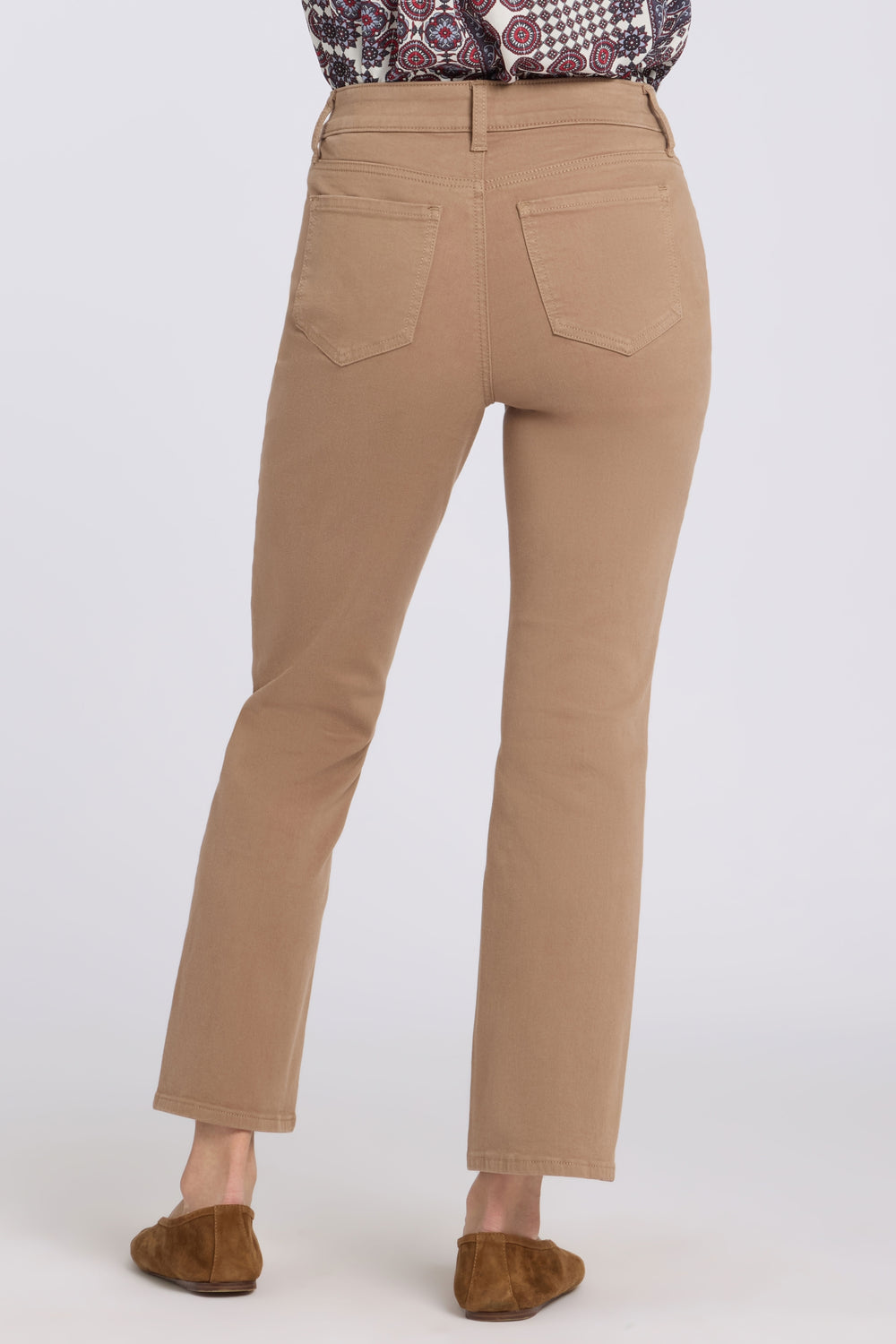 Marilyn Straight Ankle Jeans | Toasted Coconut | Denim | NYDJ
