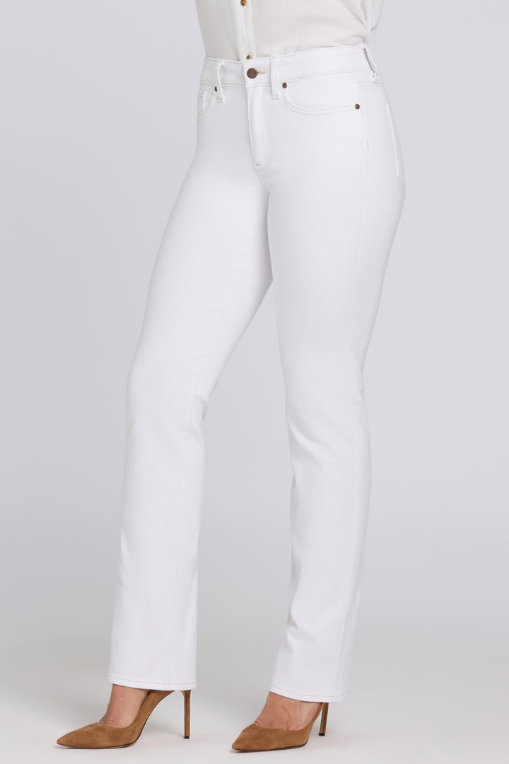 Marilyn Straight Jeans | Optic White | Pants | NYDJ