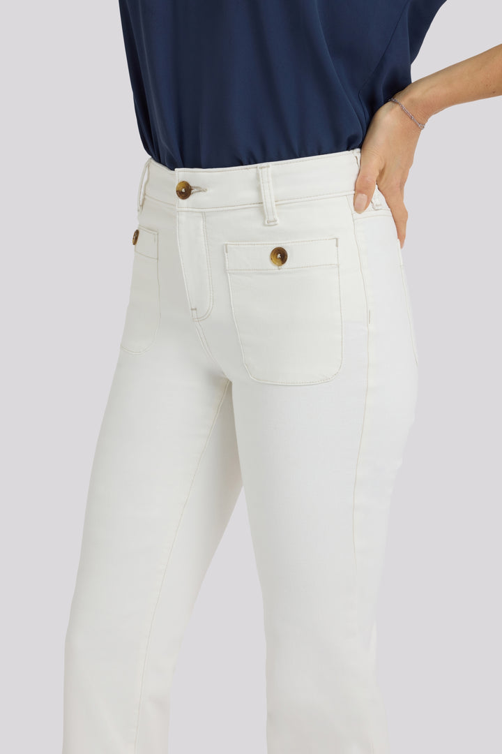 Marilyn Straight Jeans | Vintage White | Denim | NYDJ
