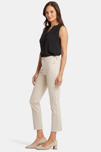 Sheri Slim Ankle Jeans With Frayed Hems | Feather | Pants | NYDJ