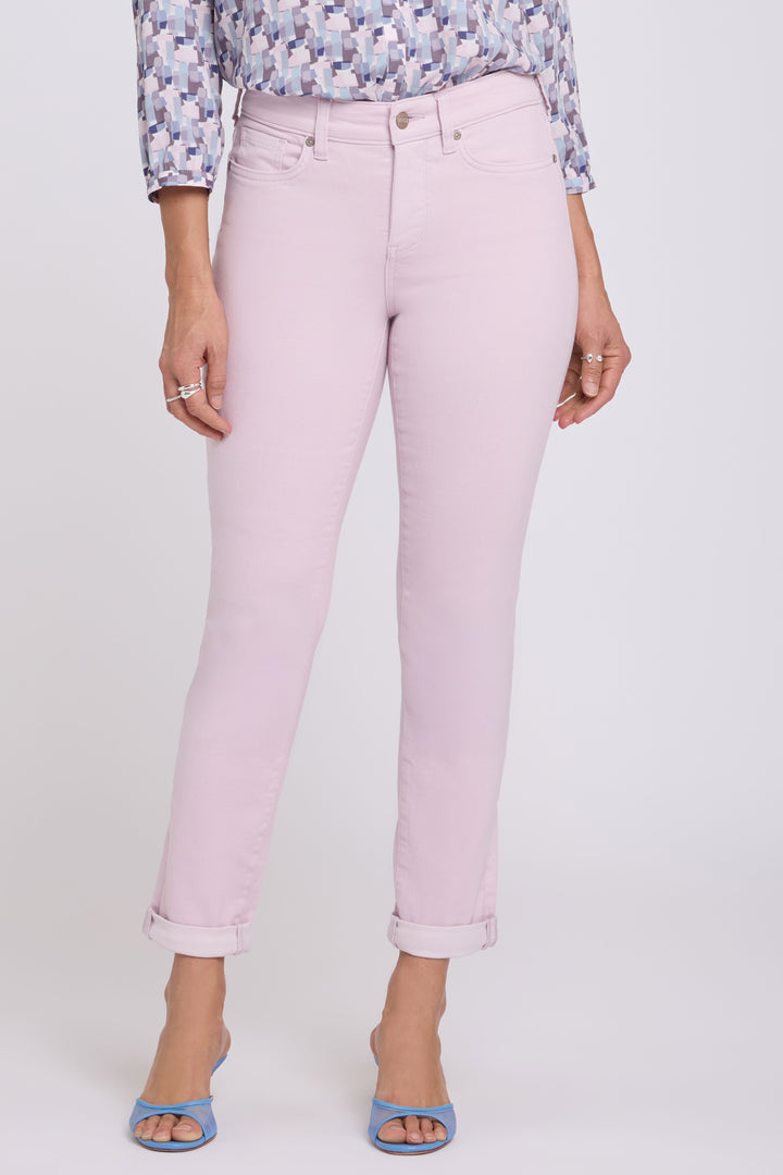 Sheri Slim Straight Ankle Jeans | Light Lilac | Pants | NYDJ