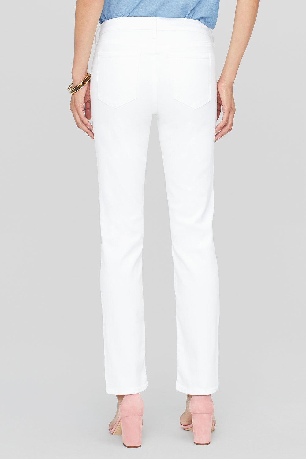 Sheri Slim Jeans White Coloured Denim | Optic White | Pants | NYDJ
