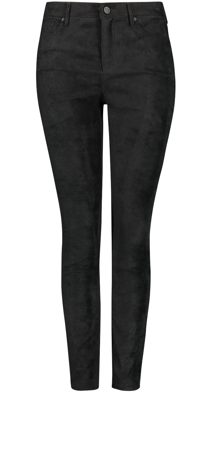 Ami Skinny Jeans Black Faux Suède | Black | Pants | NYDJ