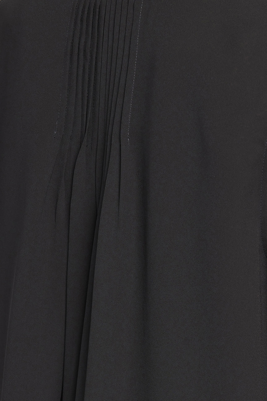 Blouse Moulante Sans Manches | Black