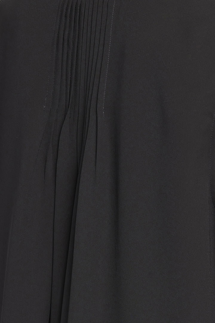 Blouse Moulante Sans Manches | Black