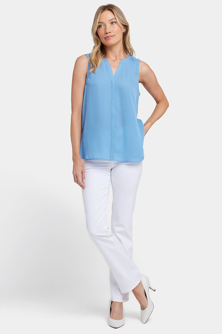 Blouse Sans Manches à Pintuck | Pacific Coast