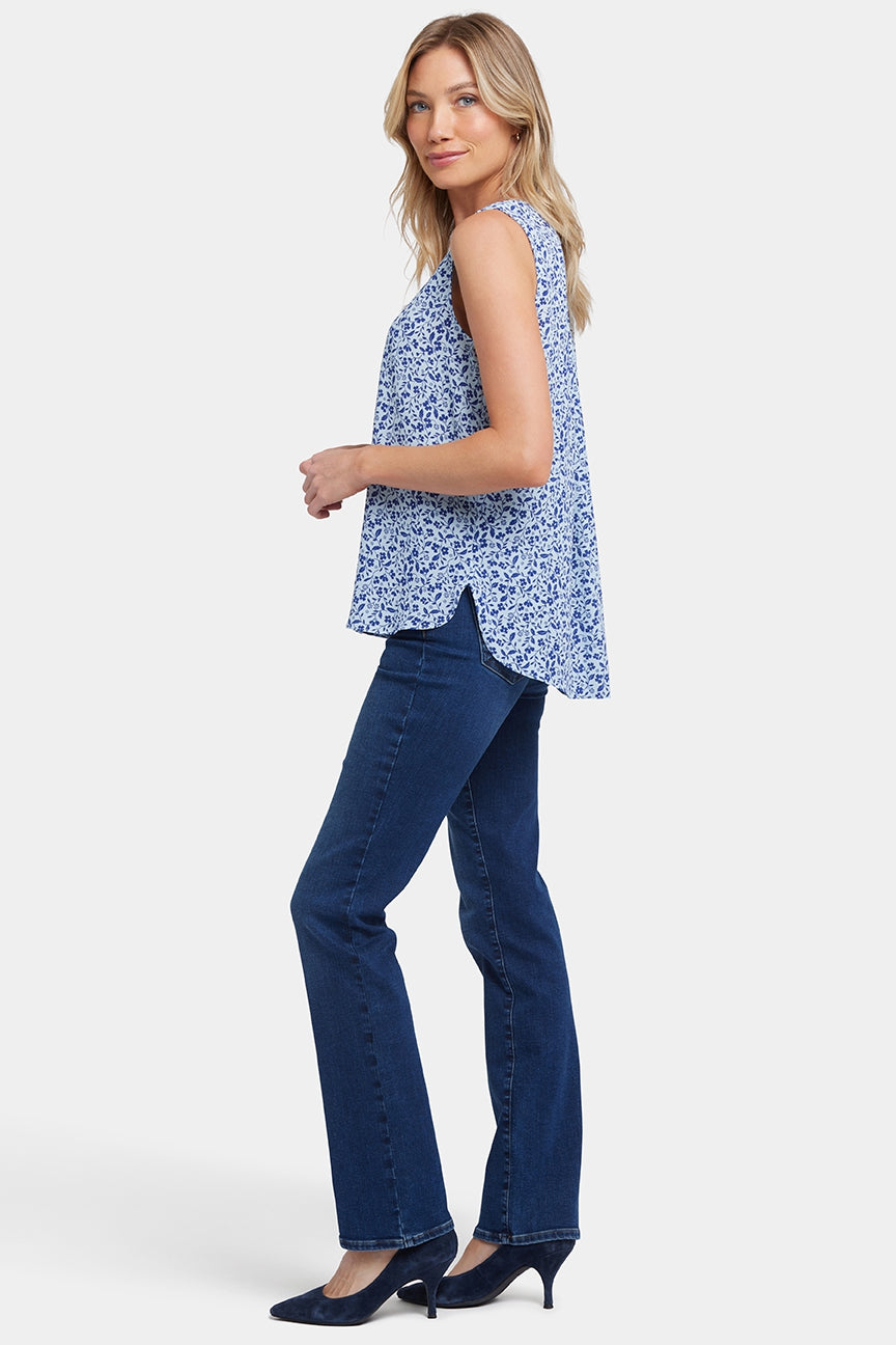 Sleeveless Pintuck Blouse | Placida