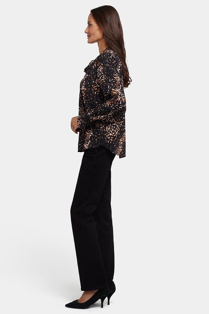 Tie-Neck Blouse | Le Montclair