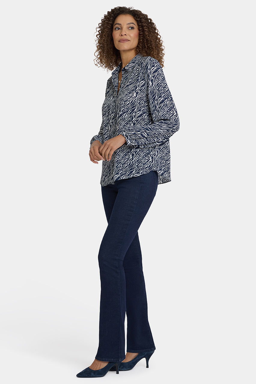 Tie-Neck Blouse | Vintage Zebra | Blouse | NYDJ