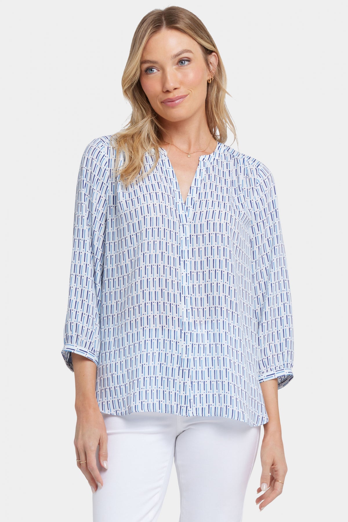 Pintuck Blouse | Villa Del Rio | Blouse | NYDJ