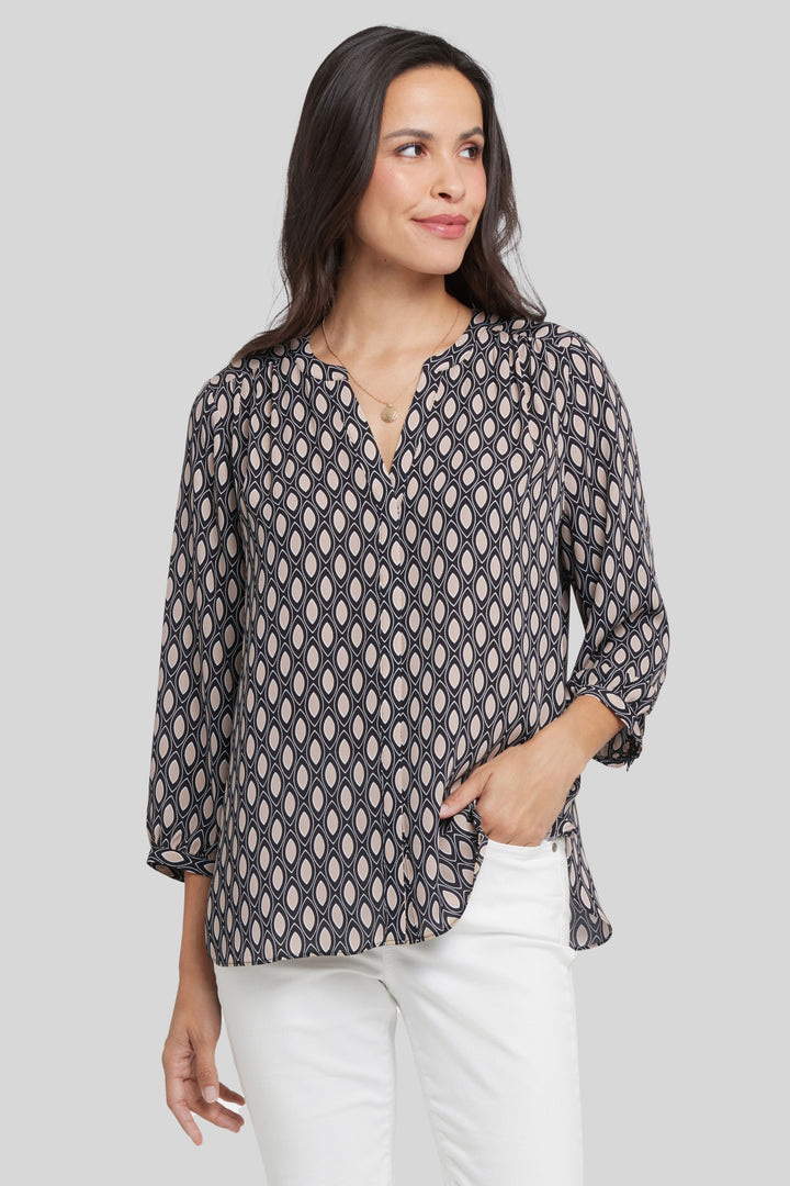 Pintuck Blouse | Roca Lissa