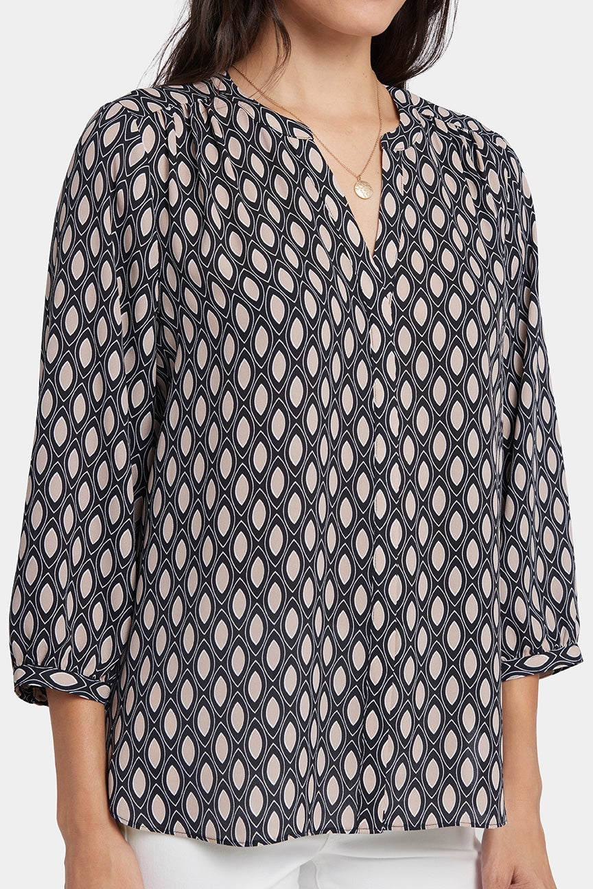Pintuck Blouse | Roca Lissa