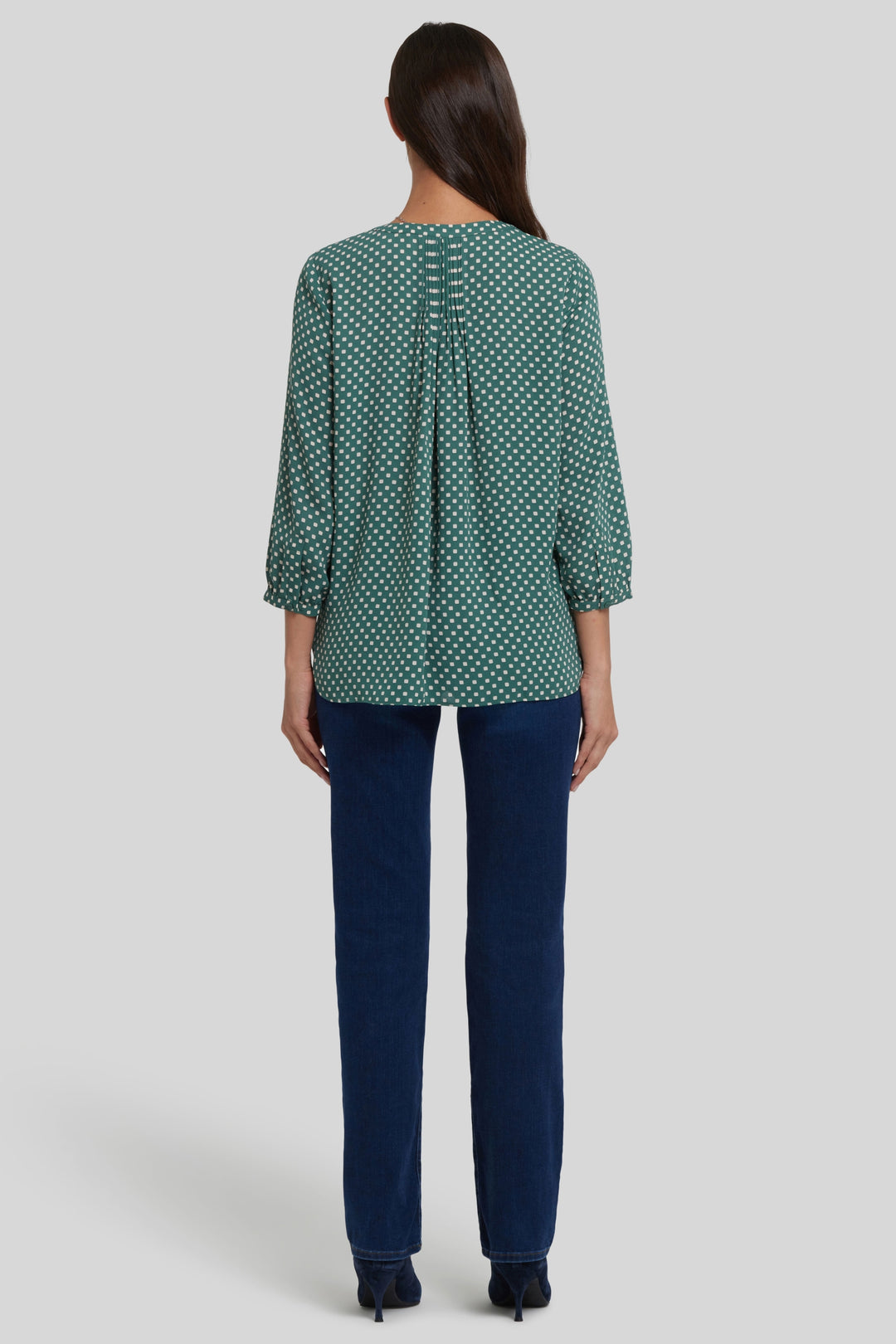Pintuck Blouse | Adeline Dots