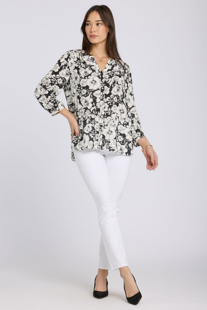 Pintuck Blouse | Poignant Poppy&