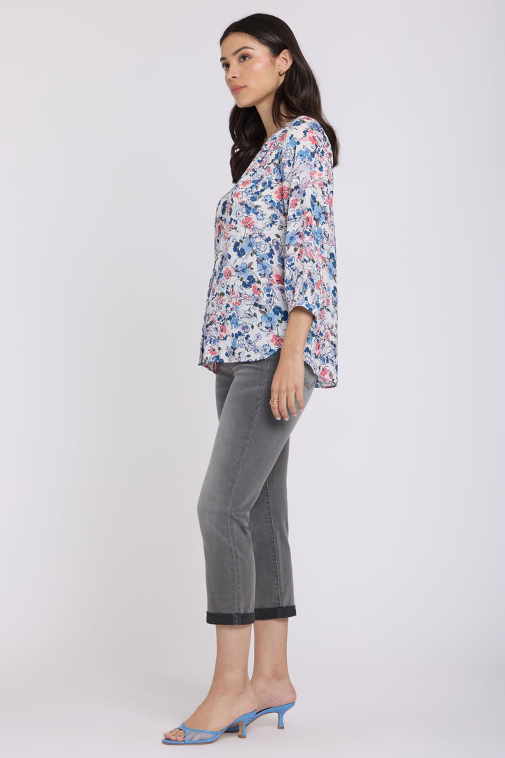 Pintuck Blouse | Desert Blooms